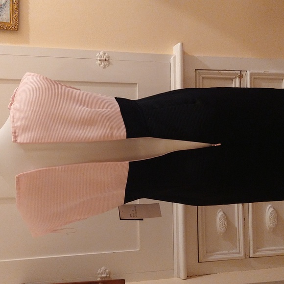 NWT Studio I pink and black dress Sz 8 - Picture 5 of 9